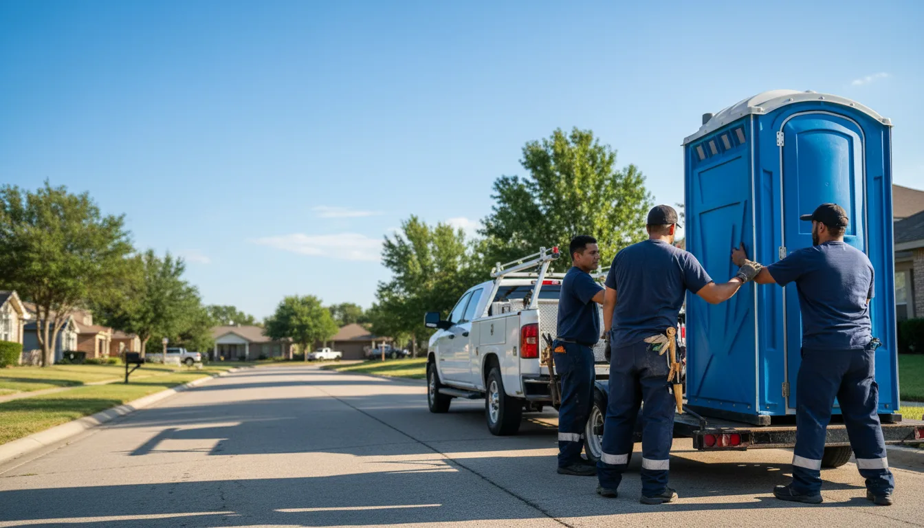 Portable Toilet Rental in Lampe, MO near me